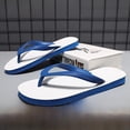 thumbnail image 3 of Chanclas para hombre, para uso al aire libre, antideslizantes, resistentes al desgaste, de verano, informales, de fondo suave, sandalias de playa para parejas para hombre, 3 of 5