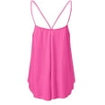 thumbnail image 4 of Holzkary Womens Tank Tops Eyelet Embroidery Sleeveless Camisole Summer Clothes Scoop Neck Flowy Shirts Summer Tank Tops Embroidery Sleeveless Loose Fit Neck Blouse Cute for Womens Trendy Hot Pink 4Xl, 4 of 5