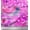 Fuschia Pink, variant on Soimoi Cotton Duck Fabric Rose Watercolor Print Sewing Fabric Yard 42 Inch Wide