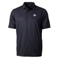 thumbnail image 2 of Men's Cutter & Buck Black TCU Horned Frogs Primary Team Logo Pike Double Dot Print Stretch Polo, 2 of 3