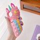 thumbnail image 5 of Funda de silicona para teléfono con unicornio, juguete suave de arcoíris para Iphone 13 pro max, 2 uds. Sincero Electrónica, 5 of 5