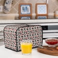 thumbnail image 6 of Goofa Christmas Cat Print Toaster Cover 2 Slice, Two Slice Bread Machine Cover Quilted Toaster Covers Bread Maker Cover Kitchen Appliance Cover, 6 of 7