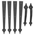 thumbnail image 2 of American Style Garage Handle Wrought Iron Garage Door Decoration Hardware, 2 of 5