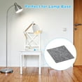 thumbnail image 5 of Uxcell 4x4 Inch Lamp Base Felt, 10Pack 2mm Thickness Square Soft Adhesive Non-slip Backed Felt Grey, 5 of 7
