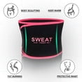 thumbnail image 6 of FITVALEN Sweat Waist Trimmer for Women Premium Tummy Control Girdle Neoprene Ab Belt Sauna Suit, 6 of 8