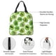 thumbnail image 4 of Fotbe Green Kiwi Bolsa Térmica con Estampado y Forro de Aluminio Grueso Bolsa de Almuerzo con Bolsillo Frontal para Hombres y Mujeres, Ideal para Trabajo, Escuela, 4 of 8