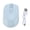 Light Blue, variant on YAHHU Wireless Mouse Rechargeable Silent 2 Modes for Gaming 800 1200 1600DPI Adjustable Macaron Color Pink Ergonomic Portable 2.4G BT (4.33 in / 11 cm)