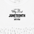 thumbnail image 4 of Inktastic My First Juneteenth June 19, 1865 Girls Baby Dress, 4 of 5