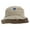 Khaki, variant on Colorado Blue Columbine Embroidered Big Size Washed Hat - Black XL-2XL