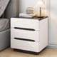 thumbnail image 3 of Mesita de noche para dormitorio de China, mesita de noche blanca de lujo para sala de estar, almacenamiento de madera, muebles de oficina Criado Mudo de moda, 3 of 4