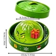 thumbnail image 4 of Christmas Green Squishy Toy, Dumpling Stress Relief Squeeze Ball with Steamer, Holiday Figurine Sensory Fidget Toy for Stocking Stuffers, 4 of 4