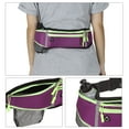 thumbnail image 6 of Uxcell Slim Running Belt, Workout Fanny Pack Women Men Waist Pack Purple, 6 of 6