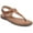 Light Brown, variant on Tommy Hilfiger Womens Bennia Embellished Faux Leather Thong Sandals