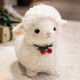 thumbnail image 5 of Adorable peluche de cordero blanco de dibujos animados, suave y mullido, para niños., 5 of 6