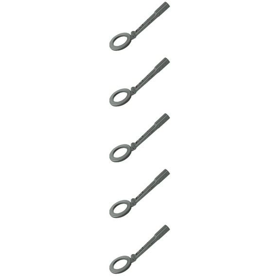 5 PCS Metal Detector Detection Testing Handheld Pin Pointer Wand Wrench Child Black