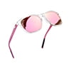 01-Transparent Frame/Pink Temple/Mirrored Pink