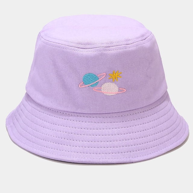 Chapeau de Pêcheur Pare-Soleil à Imprimé pour Femme, Chapeau Cloche, Chapeau Bob d'Extérieur