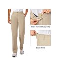 thumbnail image 3 of Little Donkey Andy Women's Golf Pants Stretch Quick Dry Business Casual Slacks with Pockets, Light Khaki XL, 3 of 6