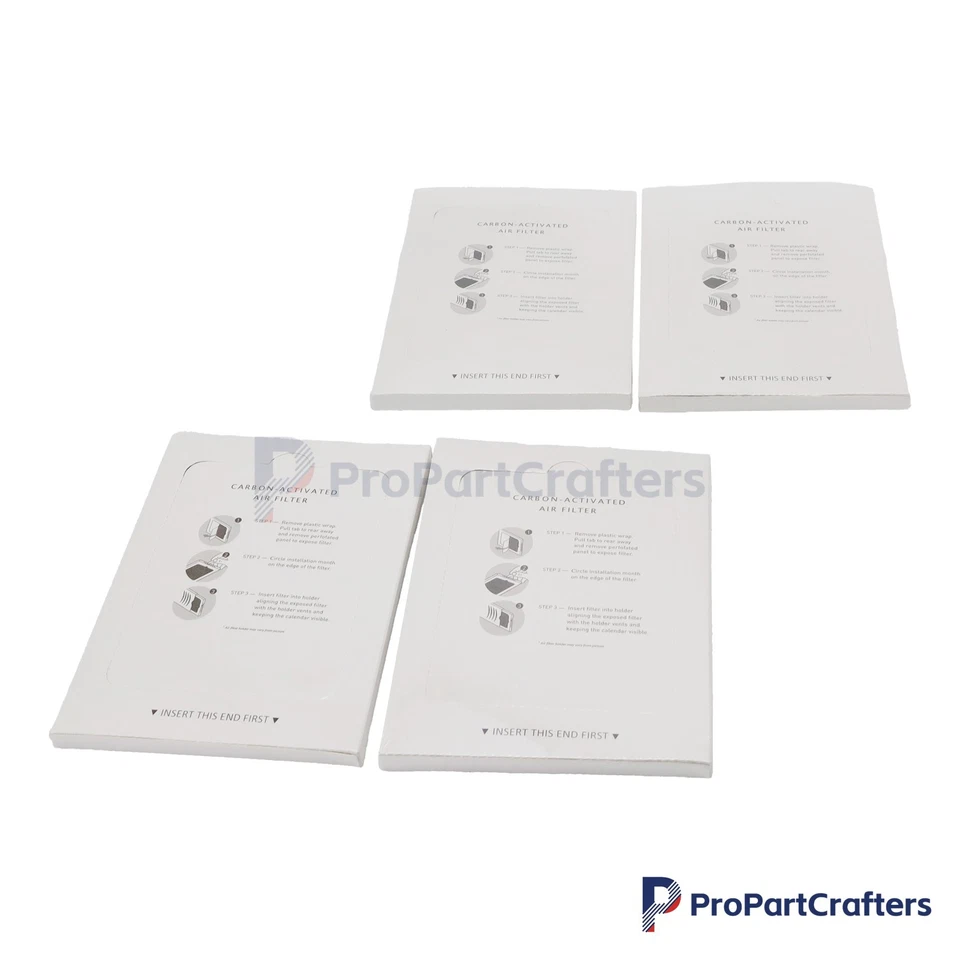4Pcs Fridge Filter Fits For Frigidaire Paultra Pure Air Ultra Electrolux Eafcbf