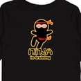 thumbnail image 4 of Inktastic Ninja in Training Boys or Girls Long Sleeve Toddler T-Shirt, 4 of 5