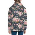 thumbnail image 6 of Sikiie Vintage Floral Zip Up Hoodie Teenage, hoodies for Teenage, Zipper Sweatshirt Jacket for Daily, Traveling-Small, 6 of 6