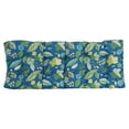 thumbnail image 3 of Blazing Needles 51-inch by 19-inch Tufted Patterned Outdoor Spun Polyester Loveseat Cushion, 3 of 4