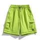 thumbnail image 1 of pstuiky Pantalones cortos para hombre, Pantalones cortos deportivos informales de moda para hombre, transpirables, con bolsillos laterales y cintura baja Pantalones cortos de golf, 1 of 4