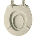 thumbnail image 5 of MAYFAIR 888SLOW 006 NextStep2 Toilet Seat with Built-In Potty Training Seat, Slow-Close, Removable that will Never Loosen, ROUND, Bone, 5 of 7