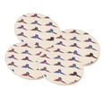 thumbnail image 1 of KuzmarK Sandstone Drink Coaster (set of 4) - Parrot Key West, 1 of 1