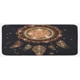 thumbnail image 1 of Mandala Kitchen Mat, Dreamcatcher Motif Magic Feathers Hippie Design on Starry Backdrop, Plush Decorative Kitchen Mat with Non Slip Backing, 47" X 19", Multicolor, by Ambesonne, 1 of 1