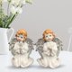thumbnail image 1 of Figura en miniatura de ángel de resina, adorno coleccionable, arte decorativo, escultura artesanal para boda, Baby Shower, decoración del hogar, BLESIY Estatua de muñeca de ángel, 1 of 8