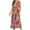 Red dresses for women, variant on Wycnly Dresses for Women Beach Vacation Elastic Waist Pleated Swing Tank Maxi Sunderss Sleeveless V-Neck Leaves Print Summer Long Formal Dress Blue XXL