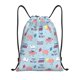 thumbnail image 1 of Fotbe Brain Training Bolsa Mochila con Cordón Estampada, Bolsa de Gimnasio Deportiva, Bolsa Cinch, Bolsa con Cordón para Hombres y Mujeres-Medium, 1 of 6