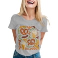 thumbnail image 1 of T-shirts Tendance pour Femmes pour Fête Décontractée et Usage Quotidien Festival de la Bière Graphique Manches Courtes, 1 of 3