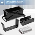 thumbnail image 6 of Newspaper Briquette Maker, Manual Paper Log Brick Briquette Machine, Paper Log Fire Free Eco Recycle Newspaper Fuel Block Paper Press Tool for Indoor Outdoor Home Heating Fire Stove, 6 of 9