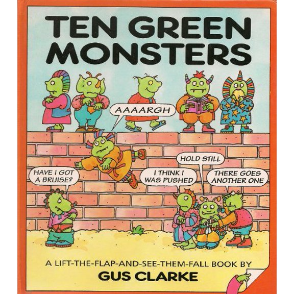 Pre-Owned Ten Green Monsters Paperback