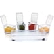 thumbnail image 2 of Caja de condimentos, recipientes de almacenamiento de acrílico transparente para especias con cucharas | Haga que cocinar sea simple | juego de 4 piezas, 2 of 6