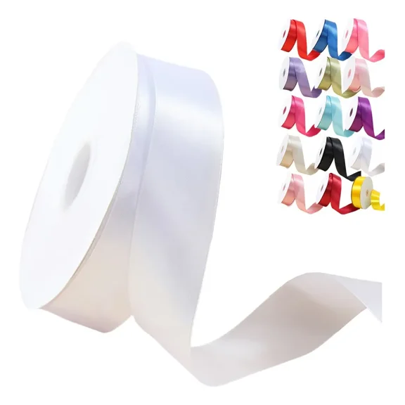 1 roll of 4cm wide decorative gift ribbon, for party and Christmas decoration, length 95 yards