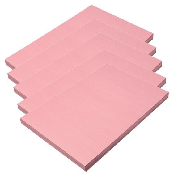Prang Construction Paper, Medium Weight, Pink, 12" x 18", 100 Sheets Per Pack, 5 Packs