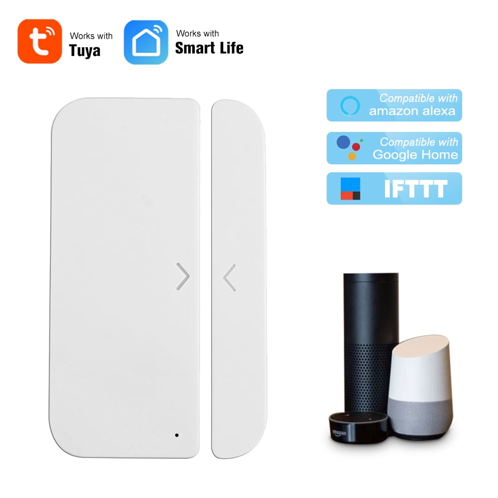 WiFi Door Alarm Window Sensor Detector Smart Home Tuya ...