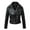 Black jacket for women, variant on Usmixi 2023 Winter Womens Leather Jacket Faux Leather Coat for Women Fashion Zipper Lapel Slim Moto Biker Jacket Casual Solid Lightweight Long Sleeve Pocket Short Outwear with Belt Up to 65% off