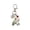 A, variant on A Little Hummingbird for You keychain, Featuring Birthstones, Personalized Humming Bird Theme Mom Keychain, Personalized Humming Bird Theme Mom Keychain