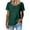 Army Green, variant on Sequin Tops for Women Party Night Crew Neck Short Sleeve Sparkle Top Casual Dressy Loose Fit Glitter Shirts