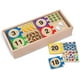 thumbnail image 1 of Rompecabezas de Números Autocorregibles Melissa & Doug 40 piezas y Caja de Almacenamiento de Madera Infantil MD-06444, 1 of 2