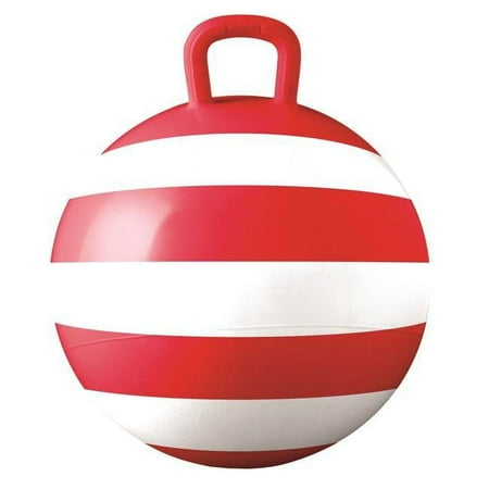 Hedstrom Entertainment 55-1461RED-1P 15 in. Striped Red Hopper