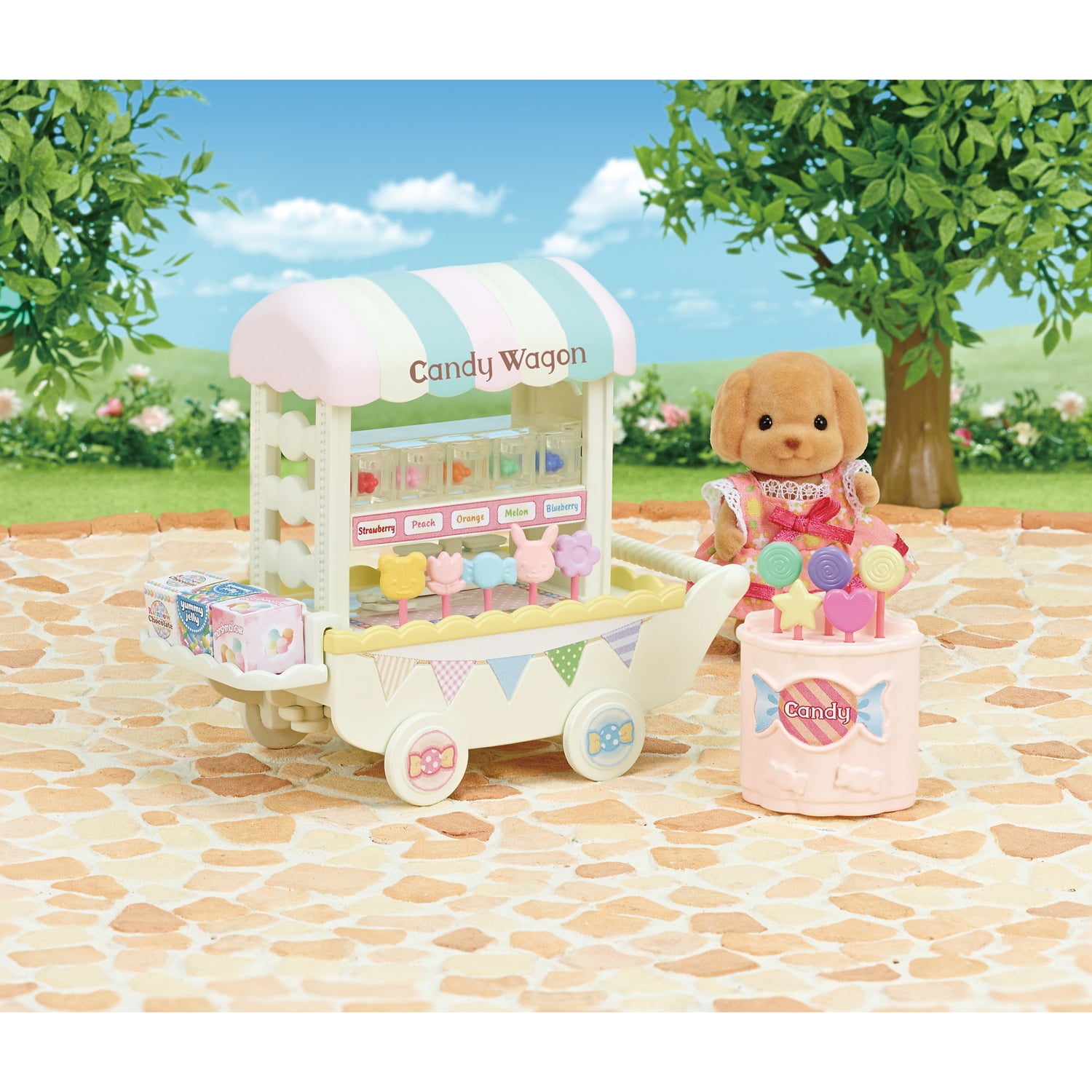 calico critters candy cart