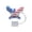 C, variant on 10 Pack Independence Day Straw Covers for 0.4 Inch Straws Patriotic Silicone Straw Toppers 4th of July Heart Star Dust-Proof Straw Caps for Drinks