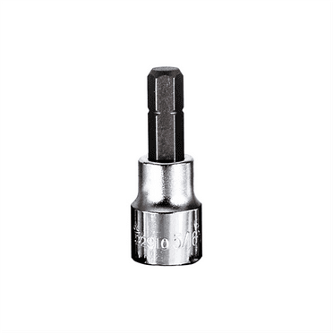 K Tool International 5/16 " X 3/8 " DR SAE HEX BIT, BRAKE