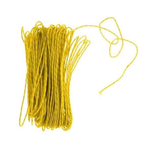 1.8mm 20M Yellow Guyline Rope For Camping Tent, Awning, Canopy,Tarp