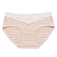 thumbnail image 2 of AWZXDE Culottes de Maternité Respirantes pour Femmes Enceintes Culottes Taille Basse Culottes Confortables Style Bikini Culottes en Coton pour Femmes Rouge, 2 of 4